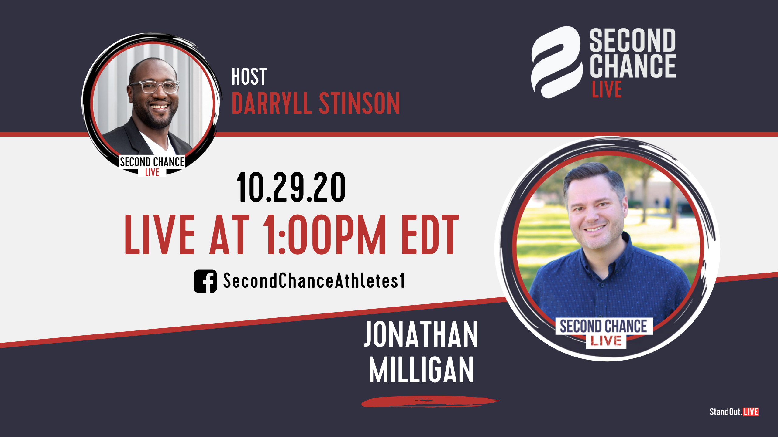 Read more about the article Second Chance LIVE -with Jonathan Milligan