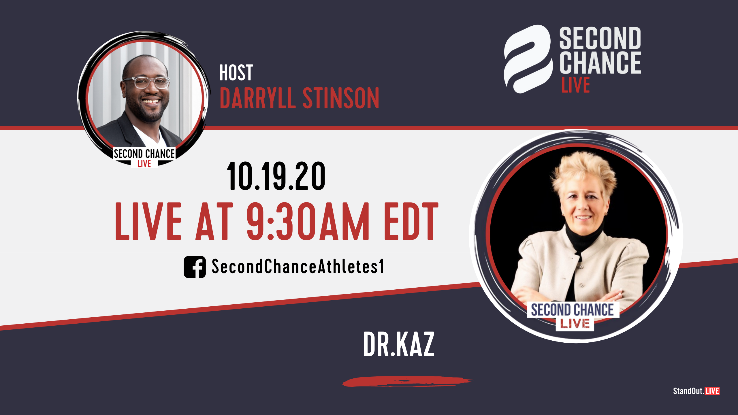Read more about the article Second Chance LIVE -with Dr.Kaz