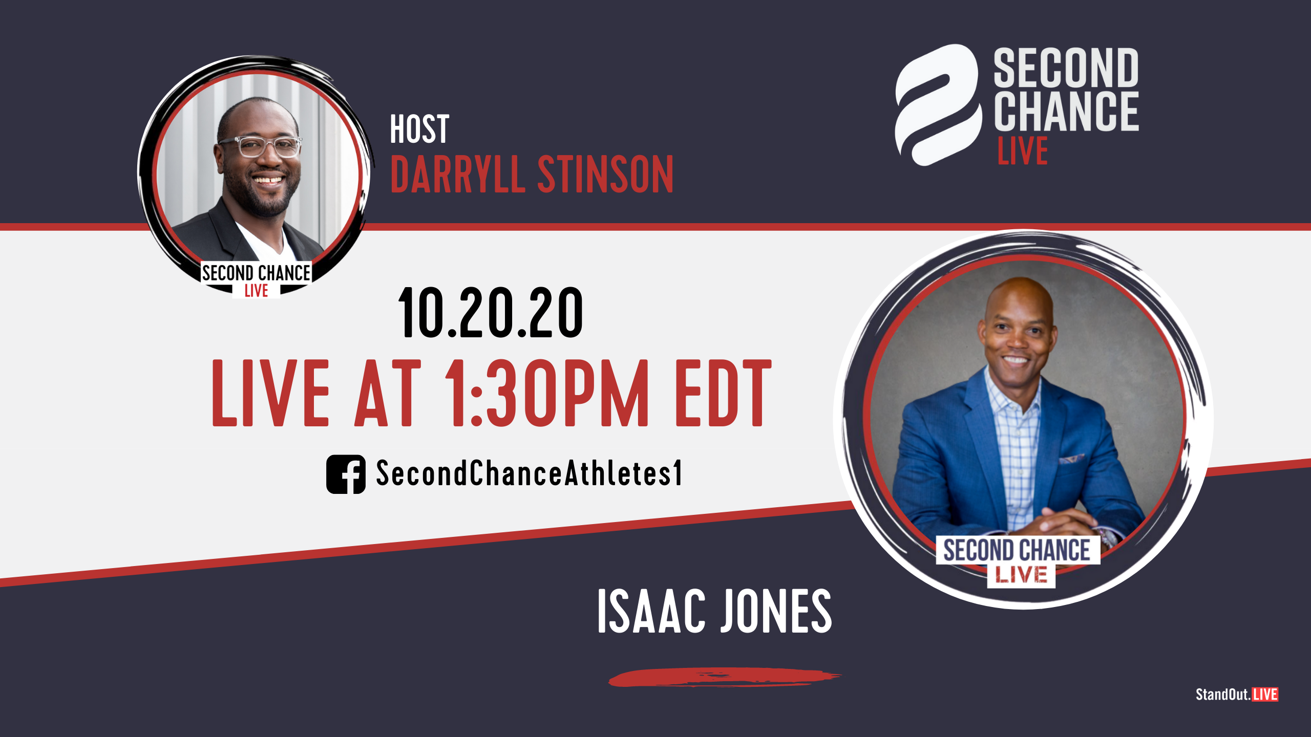 Read more about the article Second Chance LIVE -with Isaac Jones