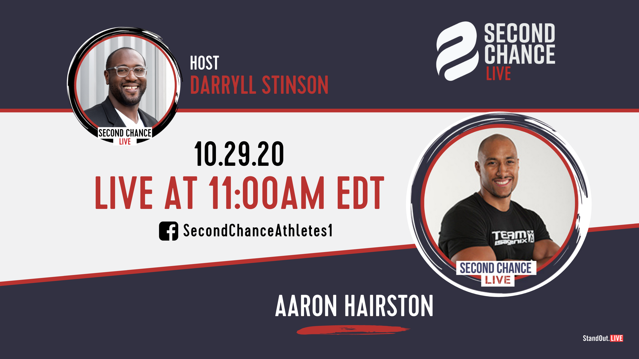 Read more about the article Second Chance LIVE -with Aaron Hairston